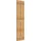 Ekena Millwork Joined Board-n-Batten Shutters, Rough Sawn Western Red Cedar, 21 1/2W x 77H, PR RBJ06S21X077RWR - alternate 4